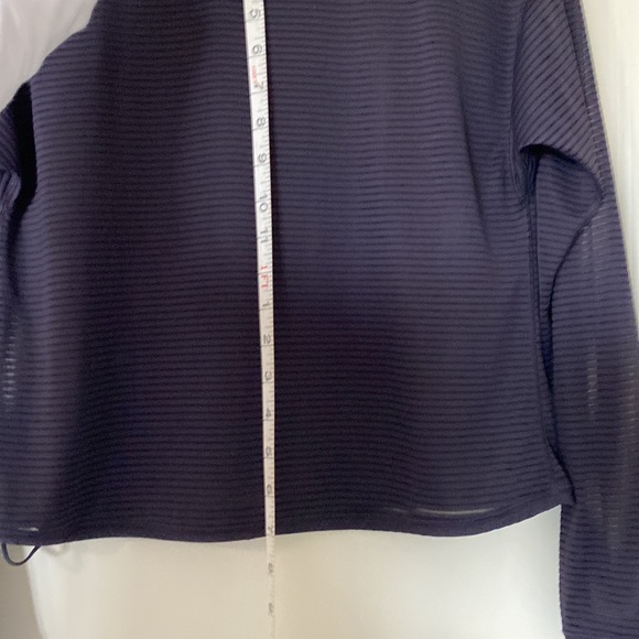 Lululemon Women’s Deep Plum Clear and Present Sheer Long Sleeve Shirt Small - Picture 9 of 9